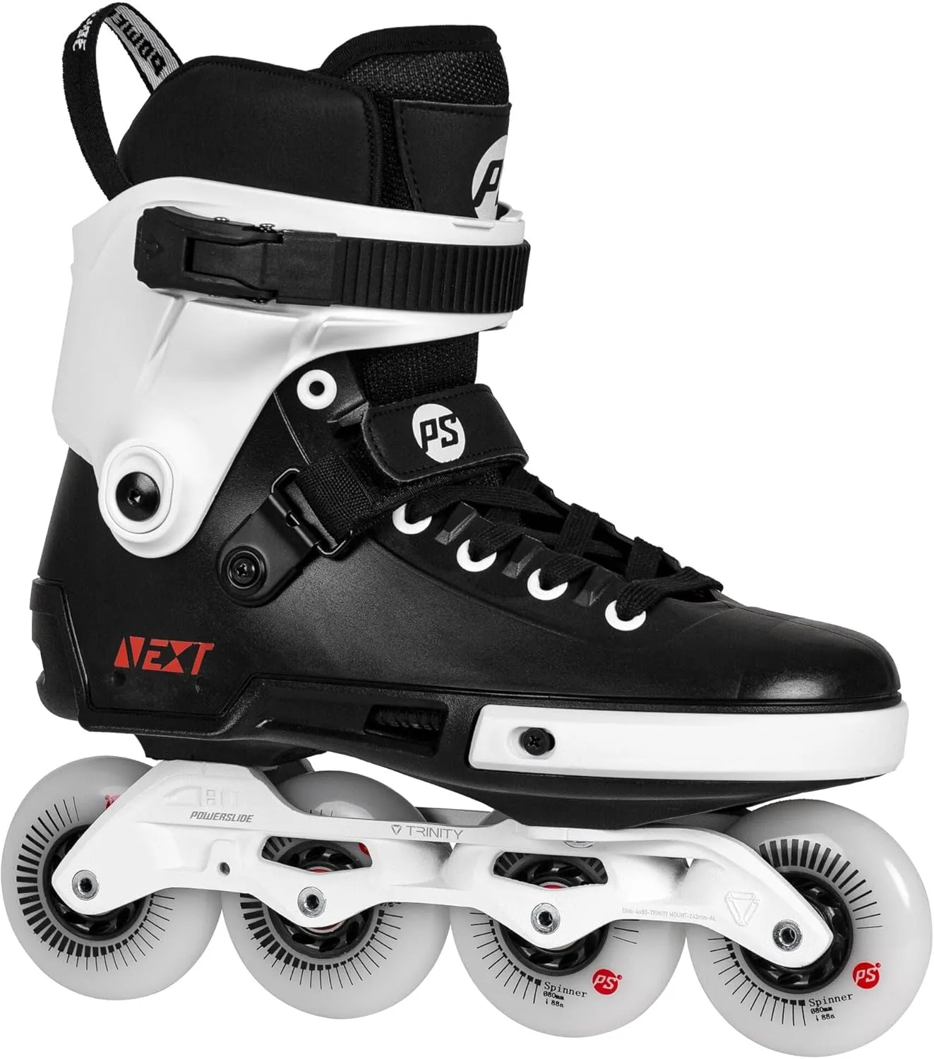 Powerslide Next Black Elite Fitness Skate – Bild 2 von 6