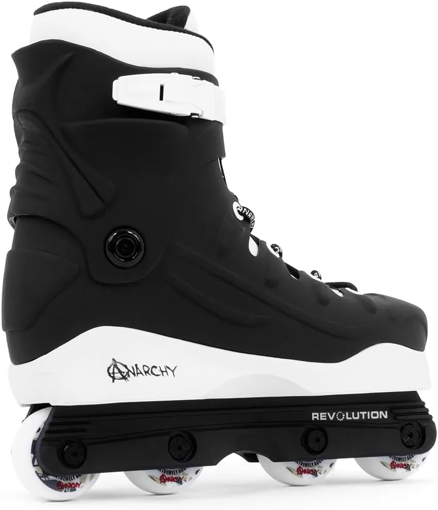 Revolution II Rollschuhe, Unisex, für Erwachsene UK 9 / EU 43 Schwarz – Bild 3 von 7