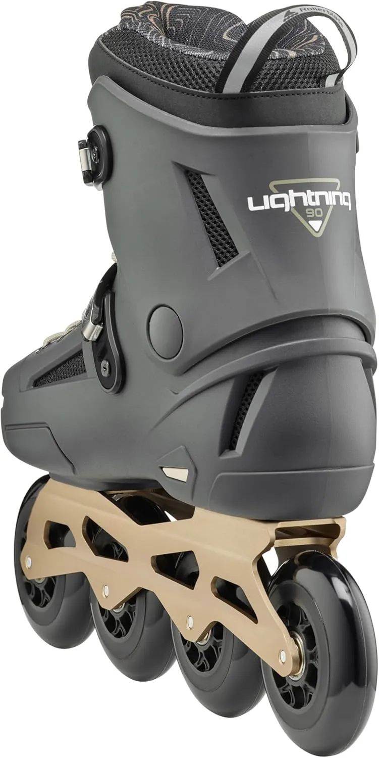 Performance Inlineskates Rollerblade Lightning grau – Bild 4 von 7