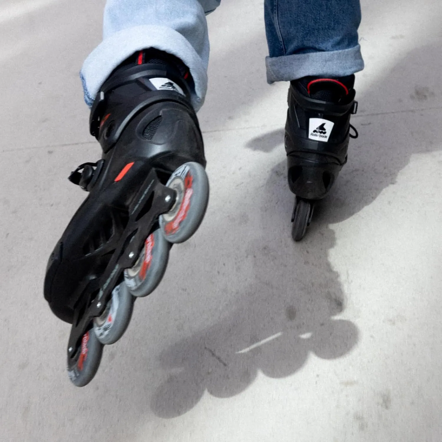 Schwarze Rollerblade Urban Skates Herren – Bild 6 von 7