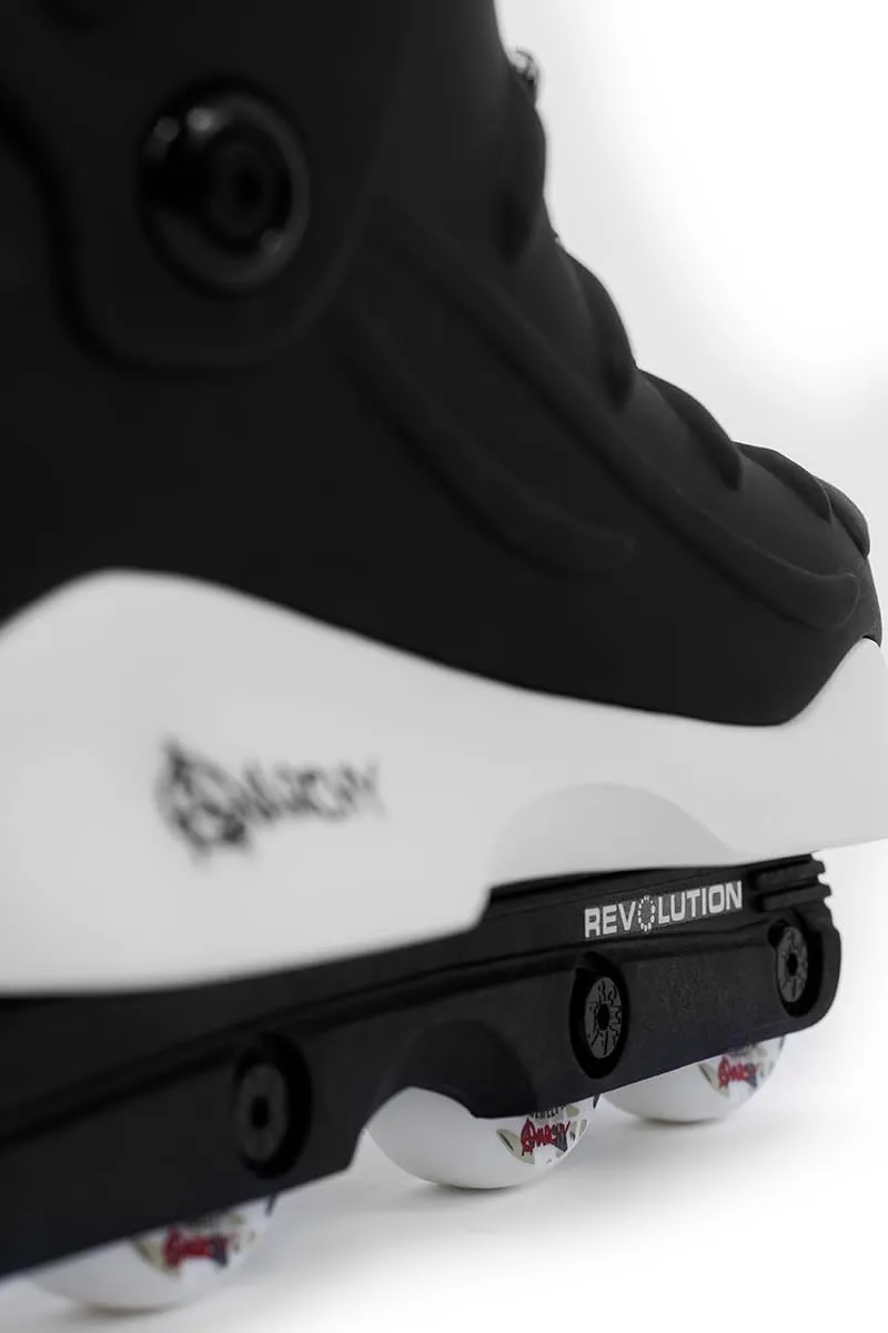 Revolution II Rollschuhe, Unisex, für Erwachsene UK 9 / EU 43 Schwarz – Bild 7 von 7